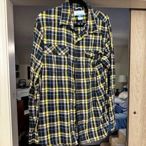 Columbia Sporting Company - Men's Large Flannel - (Yellow, Black, Blue, Grey)
